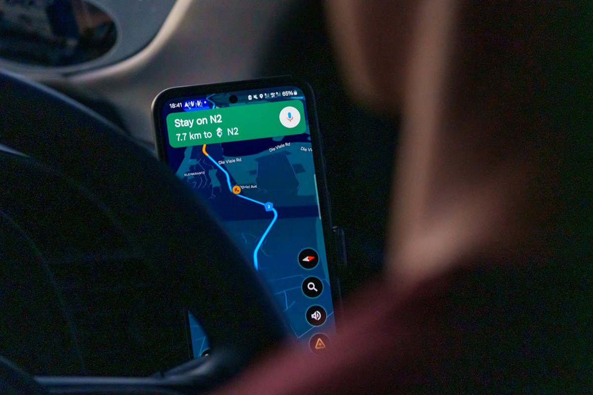 GPS on a phone